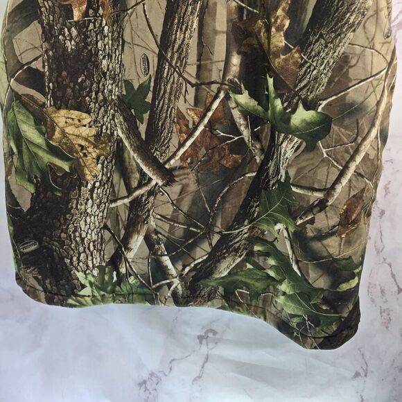 Remington Vest Mens Large Camo Hunting Reversible Realtree Hardwoods Woodland - Picture 7 of 12